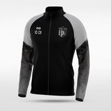 Black Embrace Splash Full-Zip Jacket Custom 