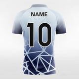 Custom Blue Men's Sublimated Soccer Jersey