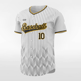 Cathedral Glass Men Button Down Baseball Jersey