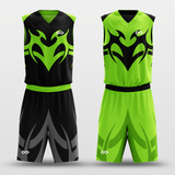 Black&Green Baron Customized Basketball Set