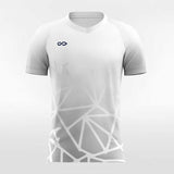 Custom White Men's Soccer Jersey