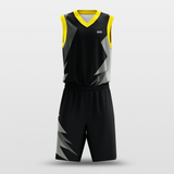 Black Sublimated Basketball Set