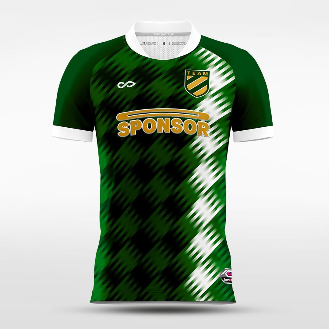 Green Frost Soccer Jersey