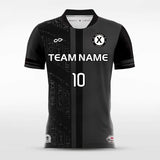 Black Men Soccer Jersey