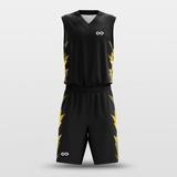 BlackCustomized Spark Basketball Set