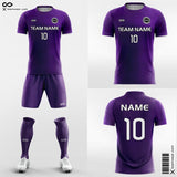 Purple Stripe - Custom Youth Soccer Uniforms Sublimated