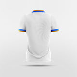 Custom White Kid's Sublimated Soccer Jersey