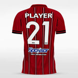 Red Custom Soccer Uniform