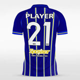 Blue Men Soccer Jersey