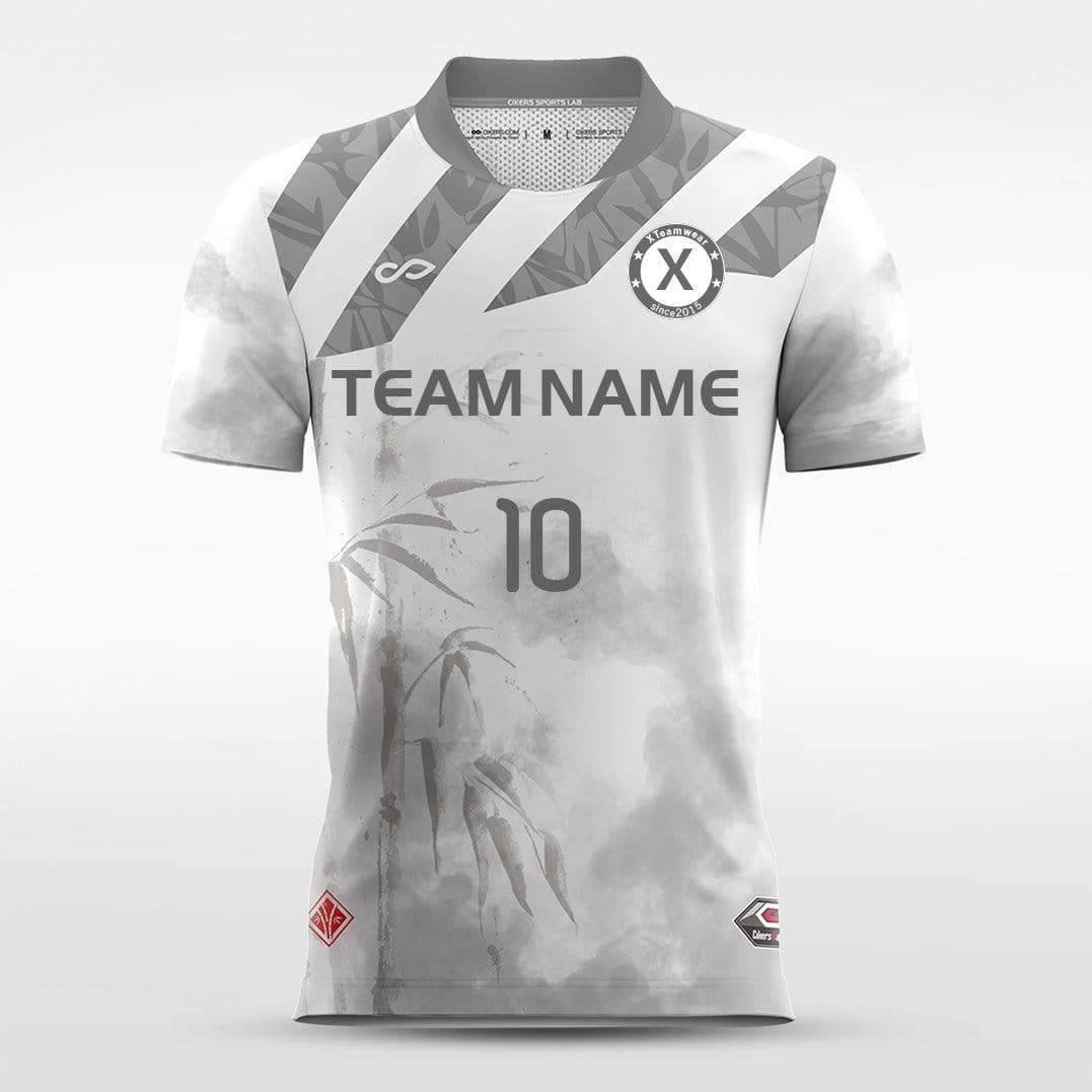 White Mist Men Soccer Jersey