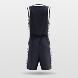 Dark Night Sublimated Basketball Set