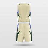 Cream Armor Basketball Set Design