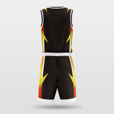 Black Armor Basketball Set Design