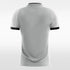 Custom Grey Men's Sublimated Soccer Jersey Mockup