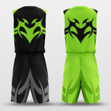 Black&Green Baron Basketball Set Design