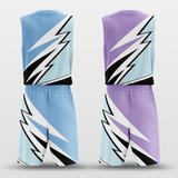 Blue&Purple Windstorm Sublimated Basketball Set