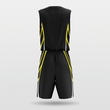 Black Sublimated Basketball Uniform