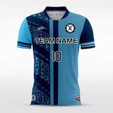 Blue Men Soccer Jersey