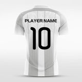 White Custom Soccer Uniform