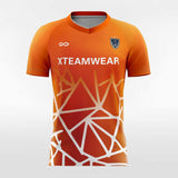 Custom Orange Men's Soccer Jersey