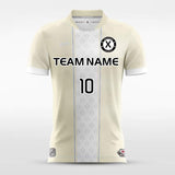 Light Yellow Men Soccer Jersey