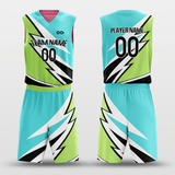 Pink&Cyan Windstorm Basketball Set Design