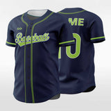 Wilderness - Customized Men's Sublimated Button Down Baseball Jersey
