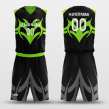 Black&Green Baron Basketball Set for Team