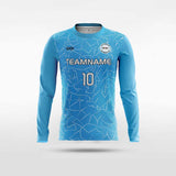 Partenopei - Customized Kids Sublimated Long Sleeve Soccer Jersey