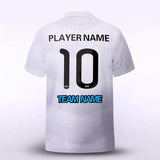 Custom White Kid's Sublimated Soccer Jersey