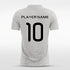 white Custom Soccer Uniform