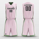 Pink&Green Reversible Basketball Set