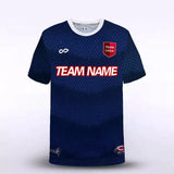 Navy Tectonic Soccer Jersey