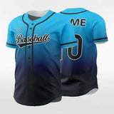 Navy Sublimated Baseball Jersey