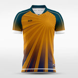 Custom Orange Men's Soccer Jersey