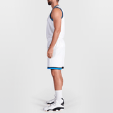 White J Zee Mens Basketball Jersey