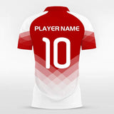 Red Custom Soccer Uniform