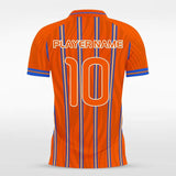 Orange Custom Soccer Uniform