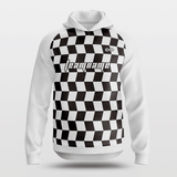 Checkerboard - Customized Loose-Fit training Hoodie