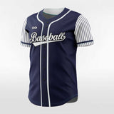 Inherit Men Button Down Baseball Jersey