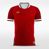 Red Continent Soccer Jersey