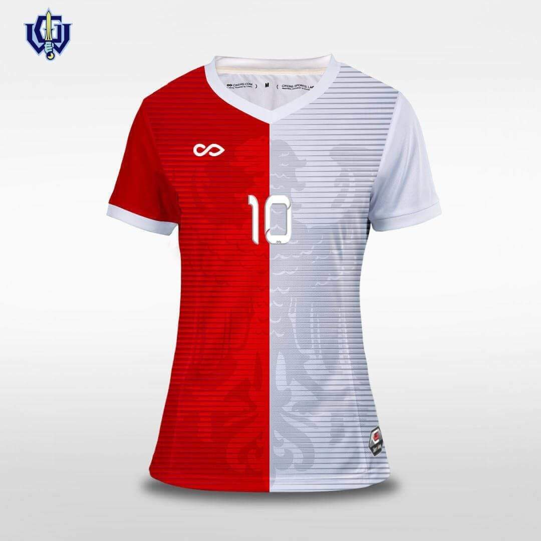 Face Off Customized Women's Soccer Jersey