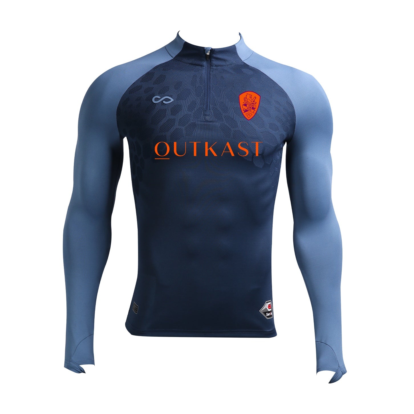 Brisbane Roar GK 24/25 1/4 Zip Jacket