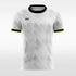 White Gray Mountain Peak Soccer Jersey