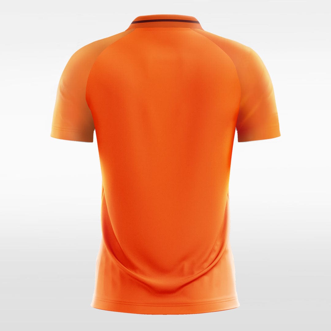 Custom Orange Men's Sublimated Soccer Jersey