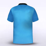 Mint Blue Sublimated Jersey Design