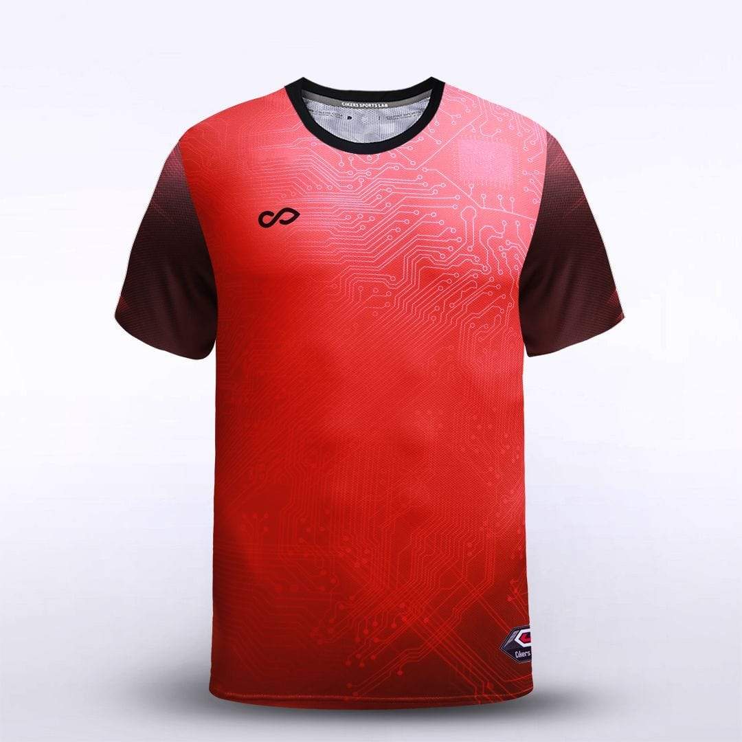 Red Sublimated Jersey Design