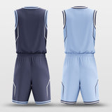 basketball jersey navy and blue