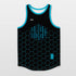 Black Basketball Jersey Sleeveless