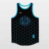 Bee Net - Customized Basketball Jersey Sleeveless